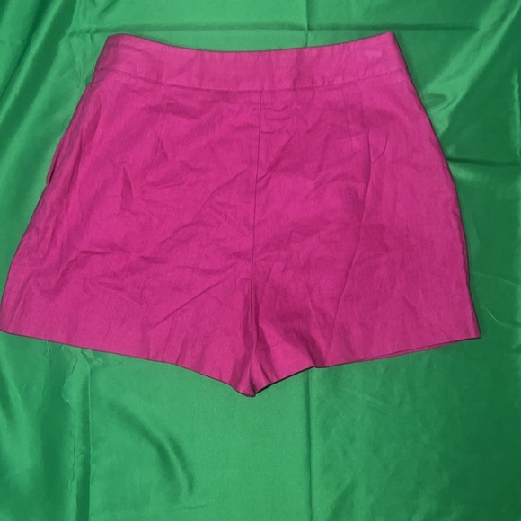 Zara Linen Blended Shorts size Small - Picture 2 of 6